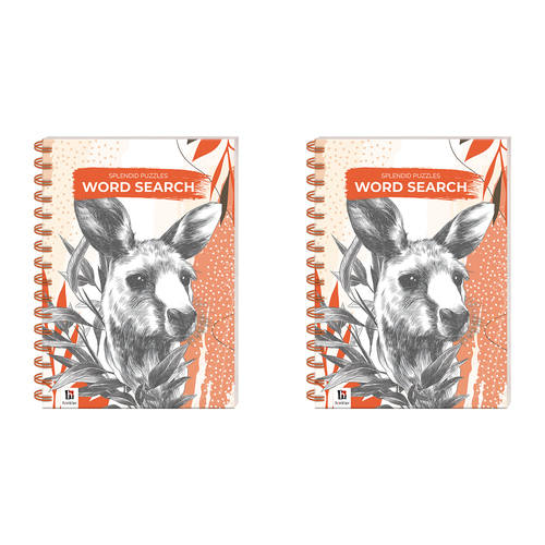 2x Solve It! Splendid Puzzles: Word Search Adult Puzzle Book 
