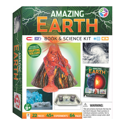 Curious Universe Science Kit: Amazing Earth Educational Activity Set 7y+