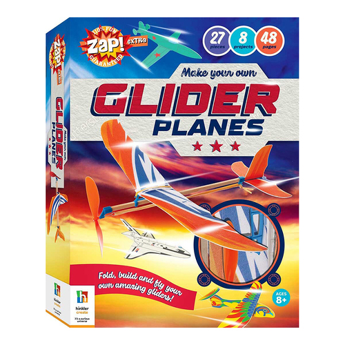 Zap! Extra Extra Make Your Own Glider Planes Craft Activity Kit 8y+