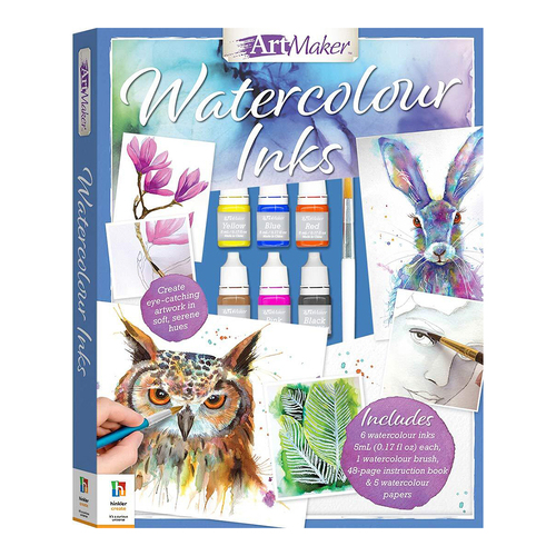 Art Maker Watercolour Inks Painting Art Activity Kit 