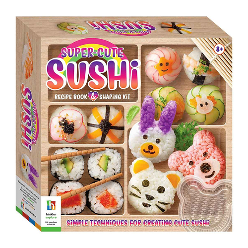 Hinkler Explore Cute Sushi Box Set Childrens Activitys Kit 12y+