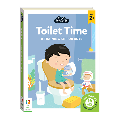 Junior Explorers Toilet Time For Boys Activity Book
