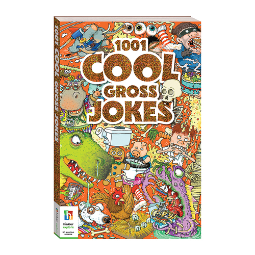 Wonderfull001 Cool Gross Jokes Soft Cover Joke Book 6y+