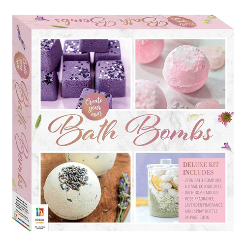 Craft Maker Create Your Own Bath Bombs Deluxe Essentials Craft Kit 