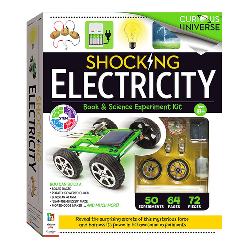 Curious Universe Shocking Electricity Book And Science Kit 8y+