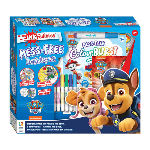 Inkredibles Kids Activity Kit Paw Patrol 3y+ w/Markers/Stickers