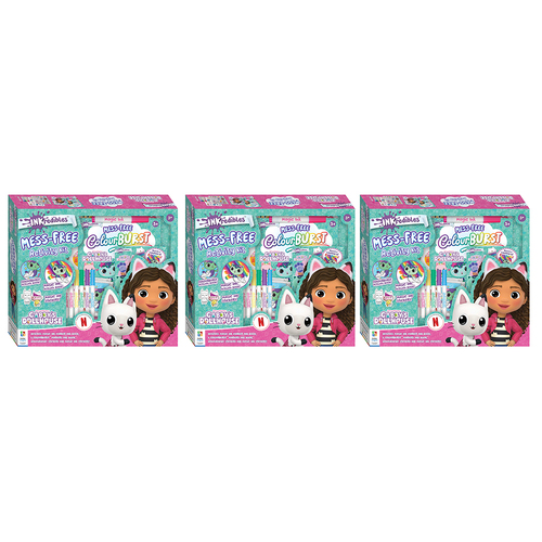 3PK Inkredibles Activity Kit Gabby's Dollhouse Kids 3-8y