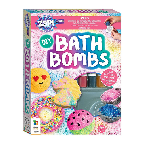 Zap! Extra DIY Bath Bombs Kids Art/Craft Activity Kit 6y+