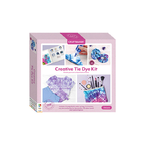 Craft Maker Creative Tie Dye Kit Deluxe Art/Craft Set 
