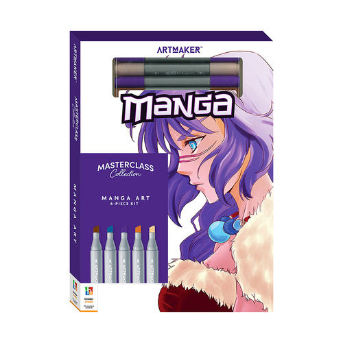 Art Maker Masterclass Collection Manga Adult Activity Kit 