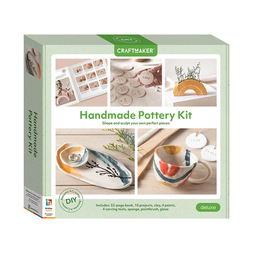 Craft Maker Handmade Ceramic Pottery Kit Adult DIY Pot