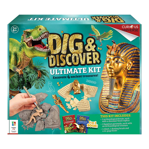 Curious Universe Dig & Discover Ultimate Archaeology Activity Kit 6y+