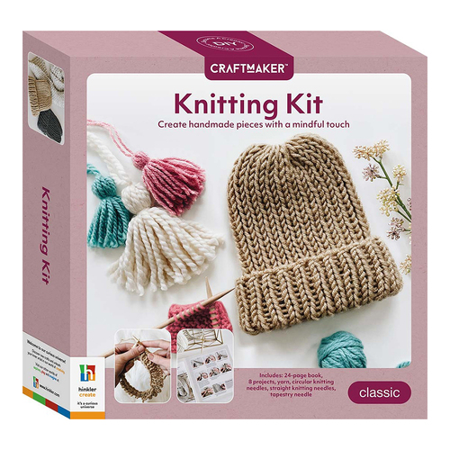 Craft Maker Knitting Classic Art/Craft Activity Kit 