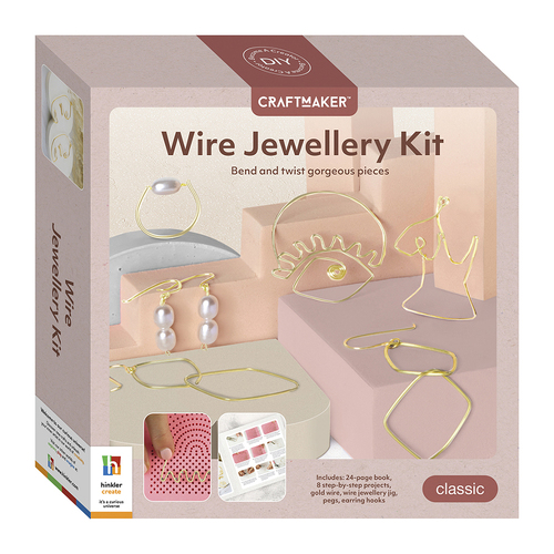 Craft Maker Wire Jewellery Kit Deluxe Art/Craft Set 