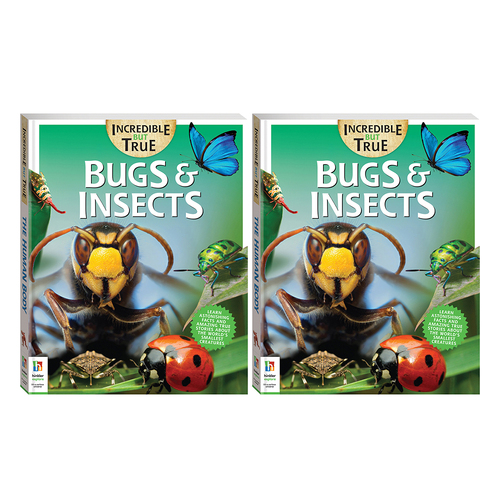 2PK Curious Universe Incredible But True Bugs & Insects Book 7-12y