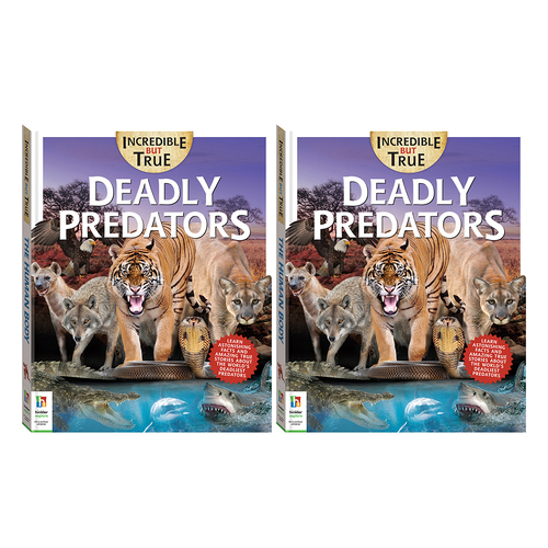 Curious Universe Incredible But True Deadly Predator Animal Book 7-12y	