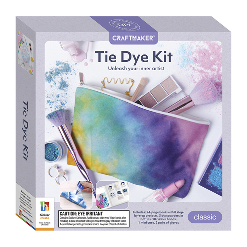 Craft Maker Tie Dye Kit Classic Art/Craft Activity Set 