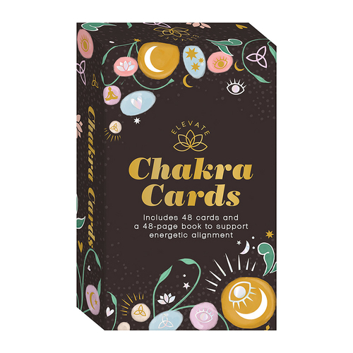 Elevate Chakra Cards Wellness Vibes Cards And Book Kit 