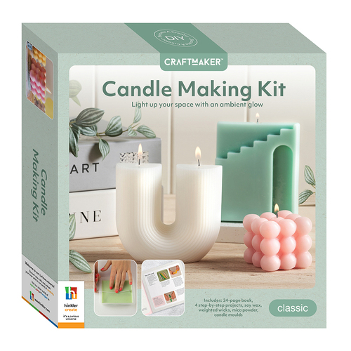 Craft Maker Candle Making Kit Classic Art/Craft Activity Set 