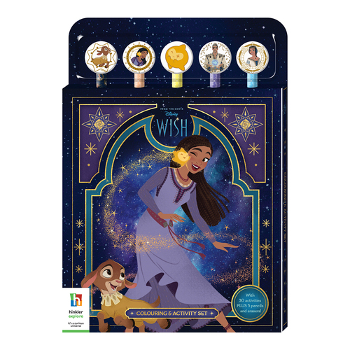 Kaleidoscope Disney Wish Colouring & Activity Set Kids 3y+