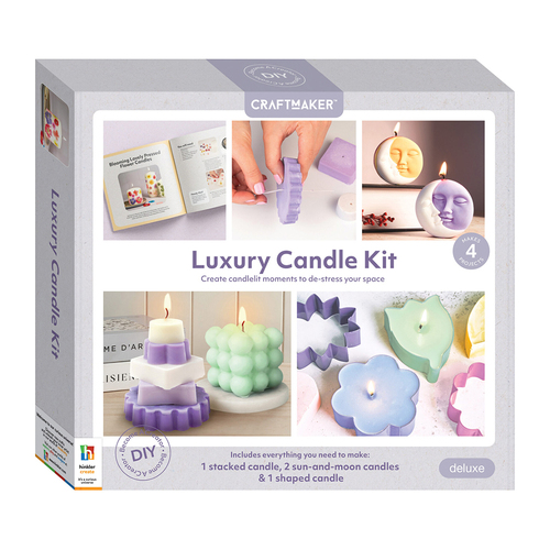 Craft Maker Luxury Candles Kit Kids Fun Activity Kit