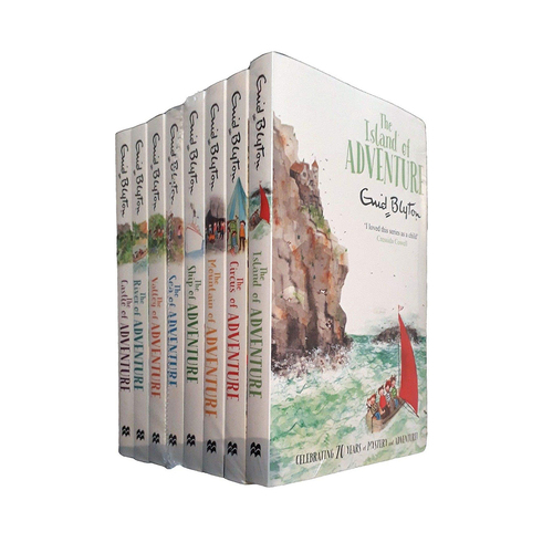 8pc Hachette Enid Blyton Adventures Story Book Set 8y+