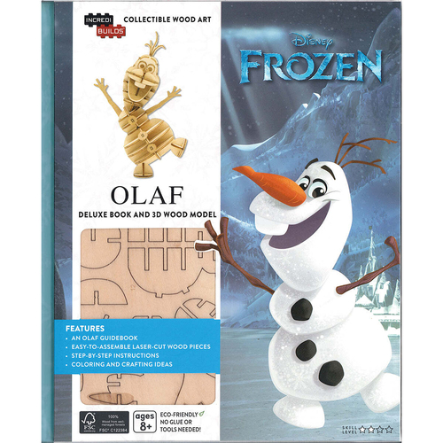 Promotional IncrediBuilds Disney Frozen Kids Hardcover Book 8y+