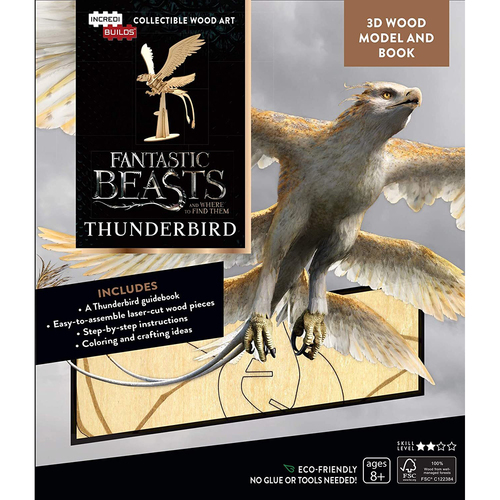 Promotional IncrediBuilds Thunderbird Del Learning Kids Hardcover Book 8y+