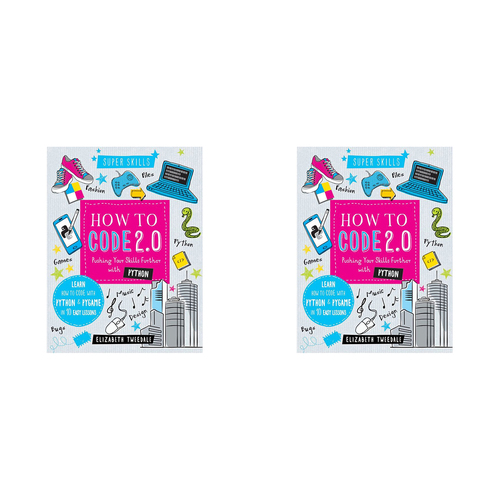 2PK Hinkler Super Skills How to Code 2.0 w/ Python Educational Book