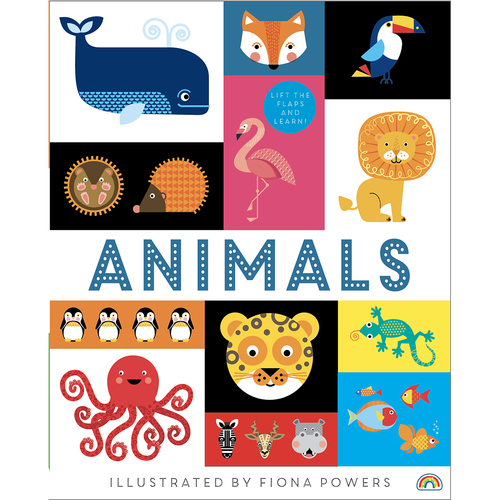 Really Decent Books Lift The Flap - Animals Kids 1y+