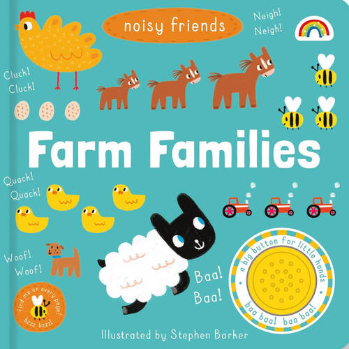 Really Decent Books Noisy Friends - Farm Families 3y+ Kids's Interactive Book