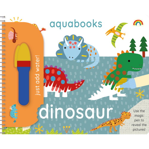 Really Decent Books Aquabooks Kids/Children Activity Book Dinosaur 3y+