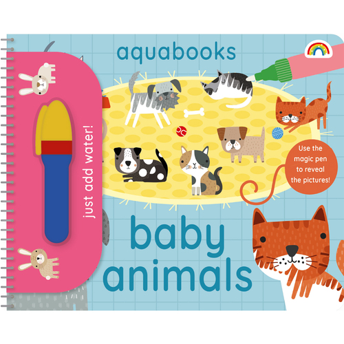 Really Decent Books Aquabooks Kids/Children Activity Book Baby Animals 3y+