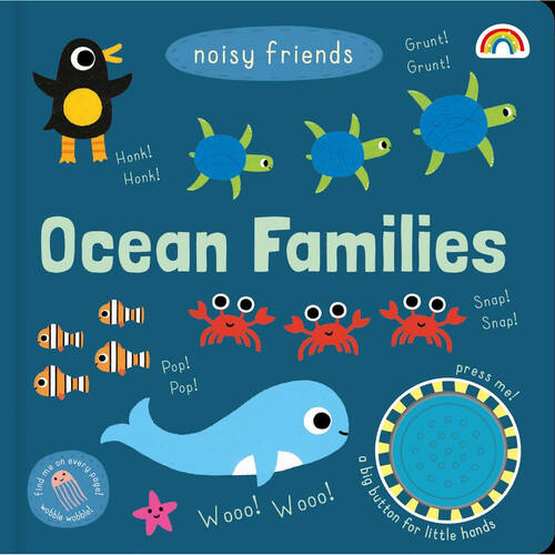 Really Decent Books Noisy Friends - Ocean Families 3y+ Kids's Interactive Book