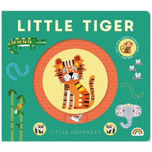 Really Decent Books Small Journeys Little Tiger Animal Board Book 3Y+
