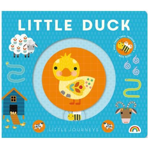 Really Decent Books Small Journeys Little Duck Animal Board Book 3Y+
