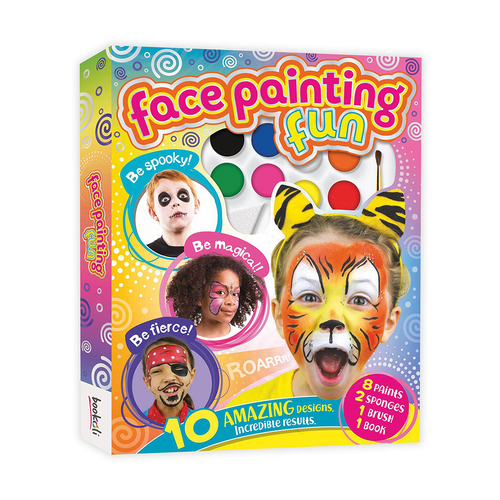 Bookoli Folder of Fun: Face Painting Fun Craft Activity Kit 