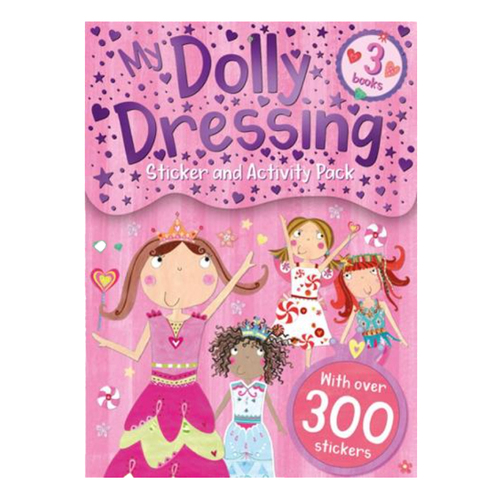 Bookoli Sticker And Activity Pack Dolly Dressing Kids/Children Learning Kit