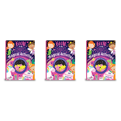 3x Bookoli Glow in the Dark Fun: Enchanted Childrens Book 3y+
