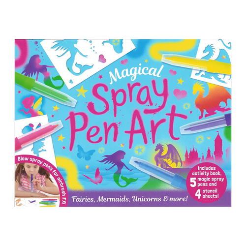 Activity Stations Spray Pen Magical Kids Craft Kit 5y+