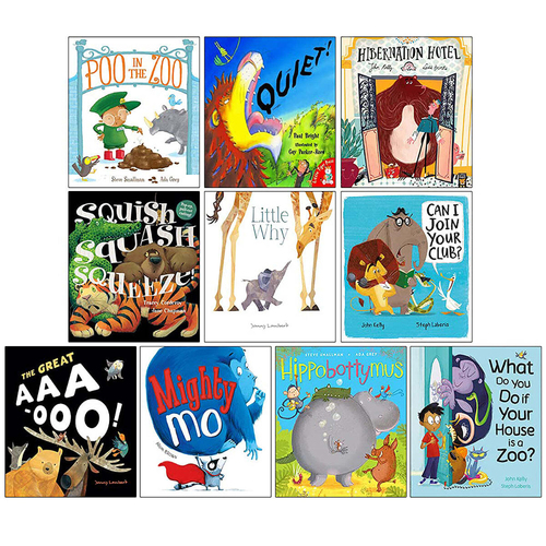 Promotional Don't Be Afraid Little Ones Zoo Series Kids Paperback Book 5y+