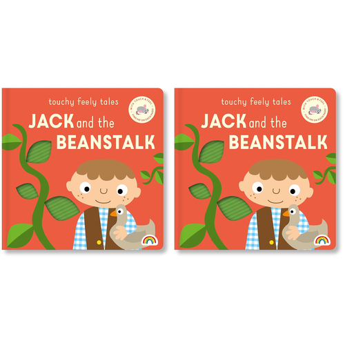 2PK Really Decent Books Touchy Feely Tales Jack & The Beanstalk 1y+