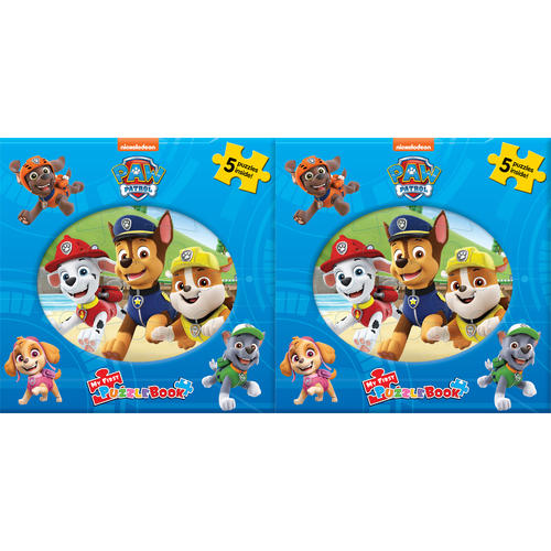 2PK Paw Patrol My First Puzzle Book Kids/Children Jigsaw 3y+