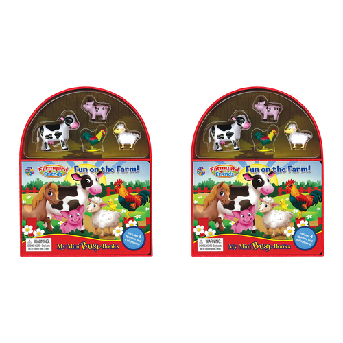 2PK Farm Mini Busy Kids/Children Educational Book 3y+