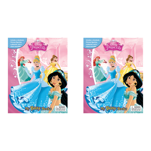 2PK Disney Princess My Busy Book Classic Kids Activity Kit 3y+