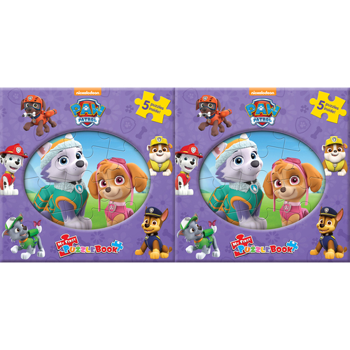 2PK  Paw Patrol Girls My First Puzzle Book Kids Jigsaw 3y+