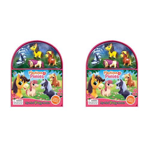 2PK Ponies New Mini Busy Kids/Children Educational Book 3y+