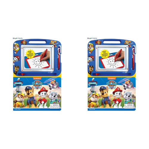 2PK  Paw Patrol No.3 Learning Series Kids Drawing Pad w/ Book 3y+