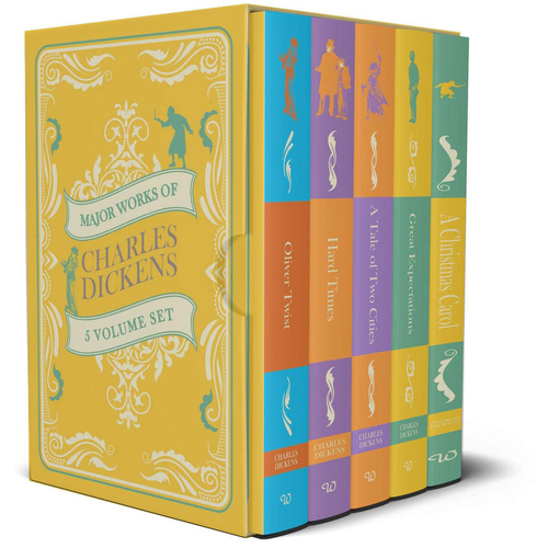 Wilco Major Works of Charles Dickens 5-Book Box Set Hardback 12y+