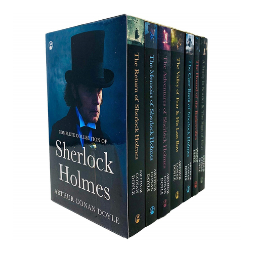 7pc Wilco Complete Collection of Sherlock Holmes Reading Book 12y+